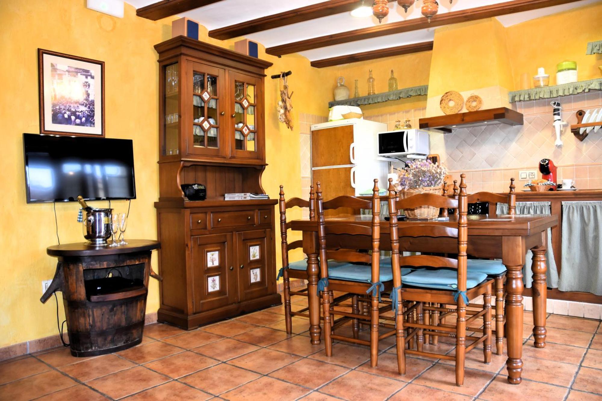 Casa Rural Nuri De Rei A Y B Todolella Экстерьер фото